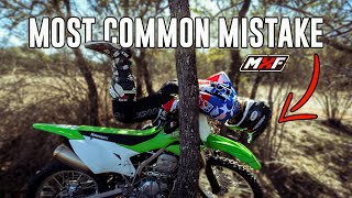 The Most Common OffRoad/Trail Riding Mistake