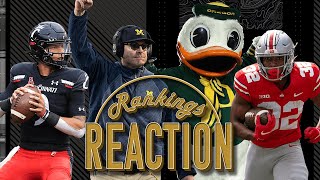 CFP Rankings Reaction: Are Oregon & Michigan State doomed? Is it time for Cincy to crack the Top 4?