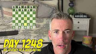 Day 1,248: Playing chess every day until I reach a 2000 rating