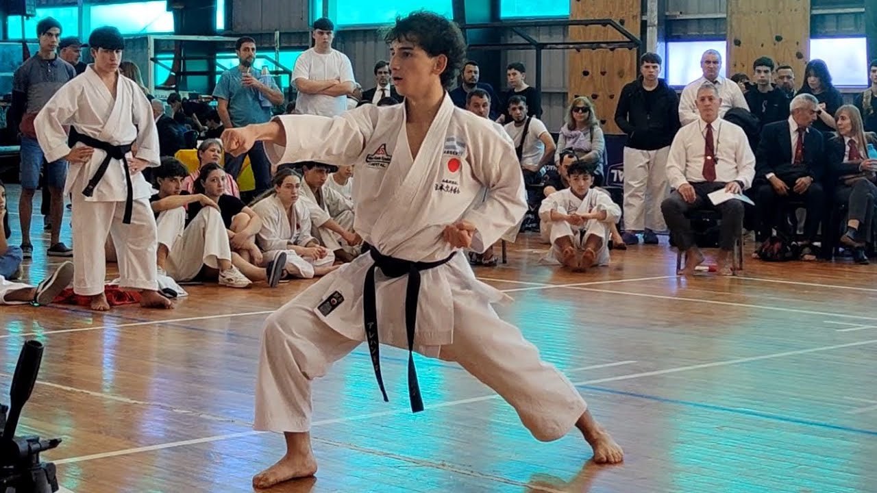 Alejandro Madrid vs Valentín Cangas - Desempate primer puesto kata 15-16 / Nacional Chaco 2025