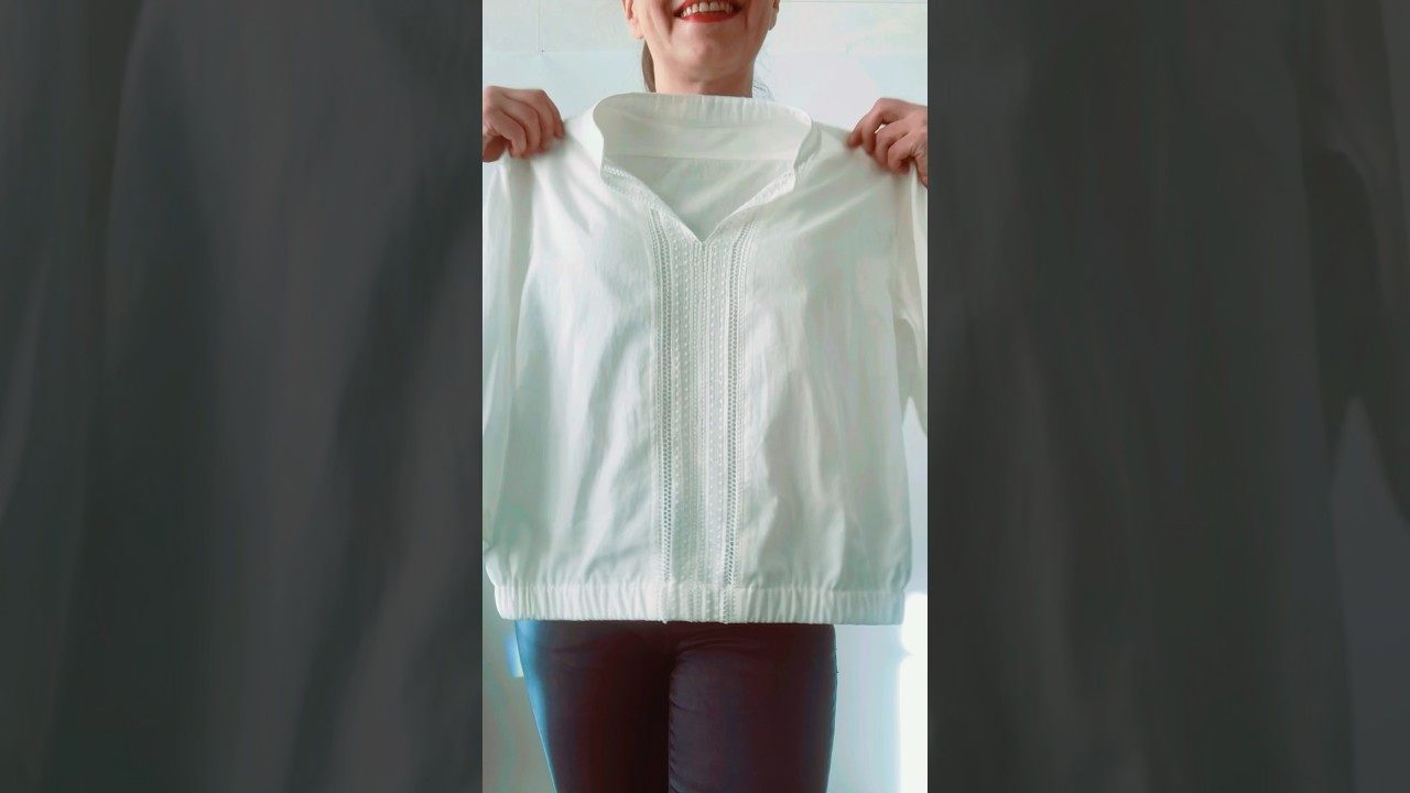 Переделка мужской рубашки