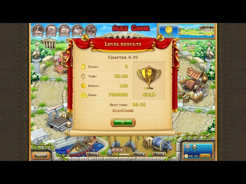 Видео: Farm Frenzy Ancient Rome Chapter 4-19 only GOLD Веселая ферма Древний Рим Глава 4-19 Золото