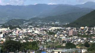 中央線　115系山スカ　勝沼－塩山　20120831