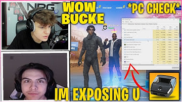 CLIX *FREAKS  OUT* After NRG BUCKE PC Check Him On LIVE Stream! (1v1 Zone Wars Wager) | Fortnite