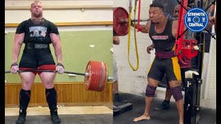 LOTW (July 2021) Pavlo Deadlifts 475 kg, Larry Wheels 378 kg Squat