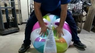 Playing With Two Intex Jumbo Beach Balls
