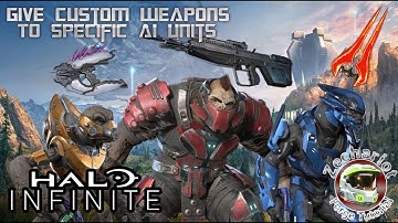 Give Custom Weapons To Specific AI Units | Halo Infinite Forge Tutorial