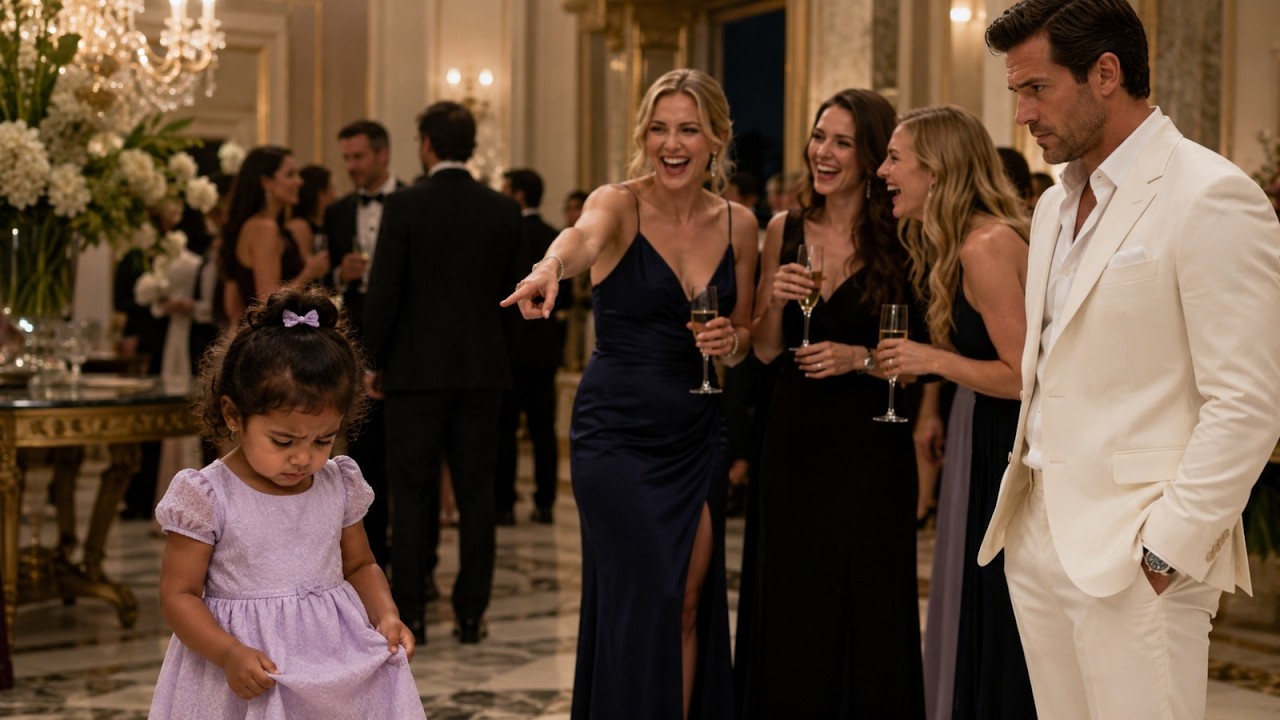 Look at Her Cheap Clothes!" the Fiancée Mocked the Maid's Daughter — What the Billionaire Did Next - YouTube