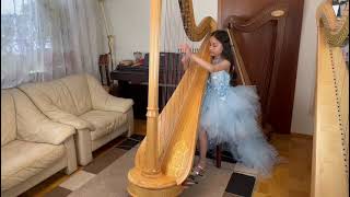 Bernard Andres - Sweet Blues. Charlotte Ngo - 10 year old harpist