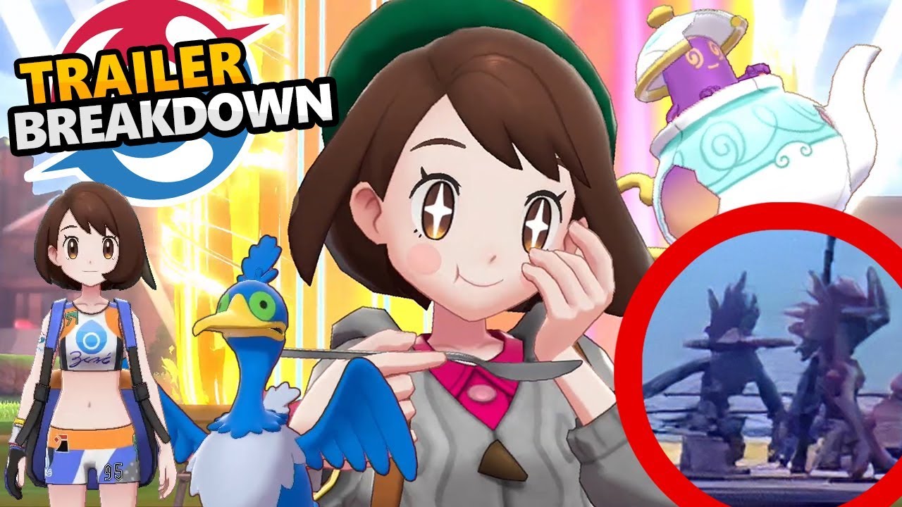 Pokémon Sword And Shield Trailer Breakdown Pokémon Camp Curry Dex And New Features