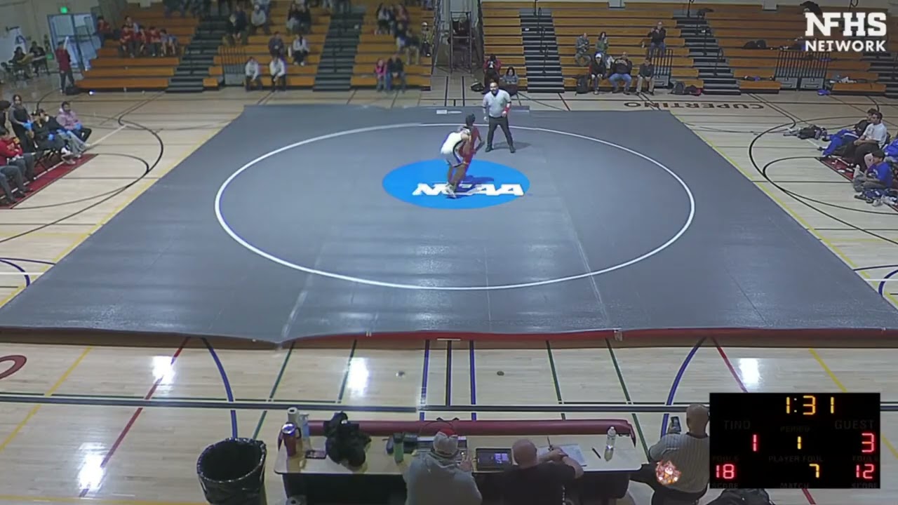 2026-01-08 Los Altos HS vs Cupertino HS  Leonidas Marinopoulos, Win, Fall