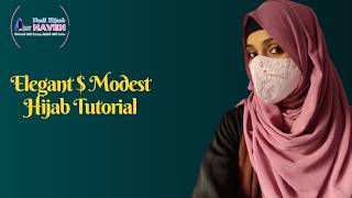 Elegant & Modest😍Flowy Hijab Tutorial |  Everyday Hijab Style 2026#hijab #viral screenshot 3