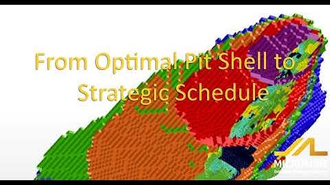 Webinar - From Optimal Pit Shell to Strategic Schedule - Micromine 2020.5