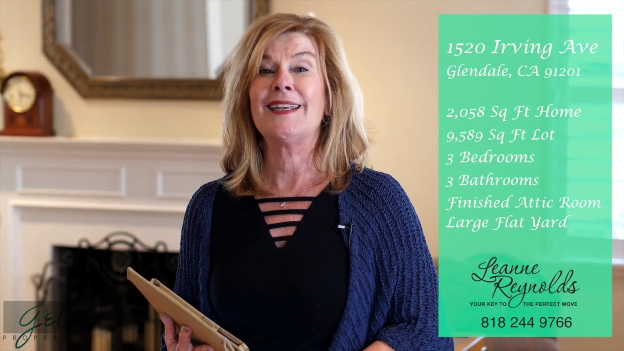 Leanne Reynolds Presents 1520 Irving Ave Glendale CA YouTube