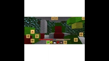 make tree house in master block craft game play ##shorts