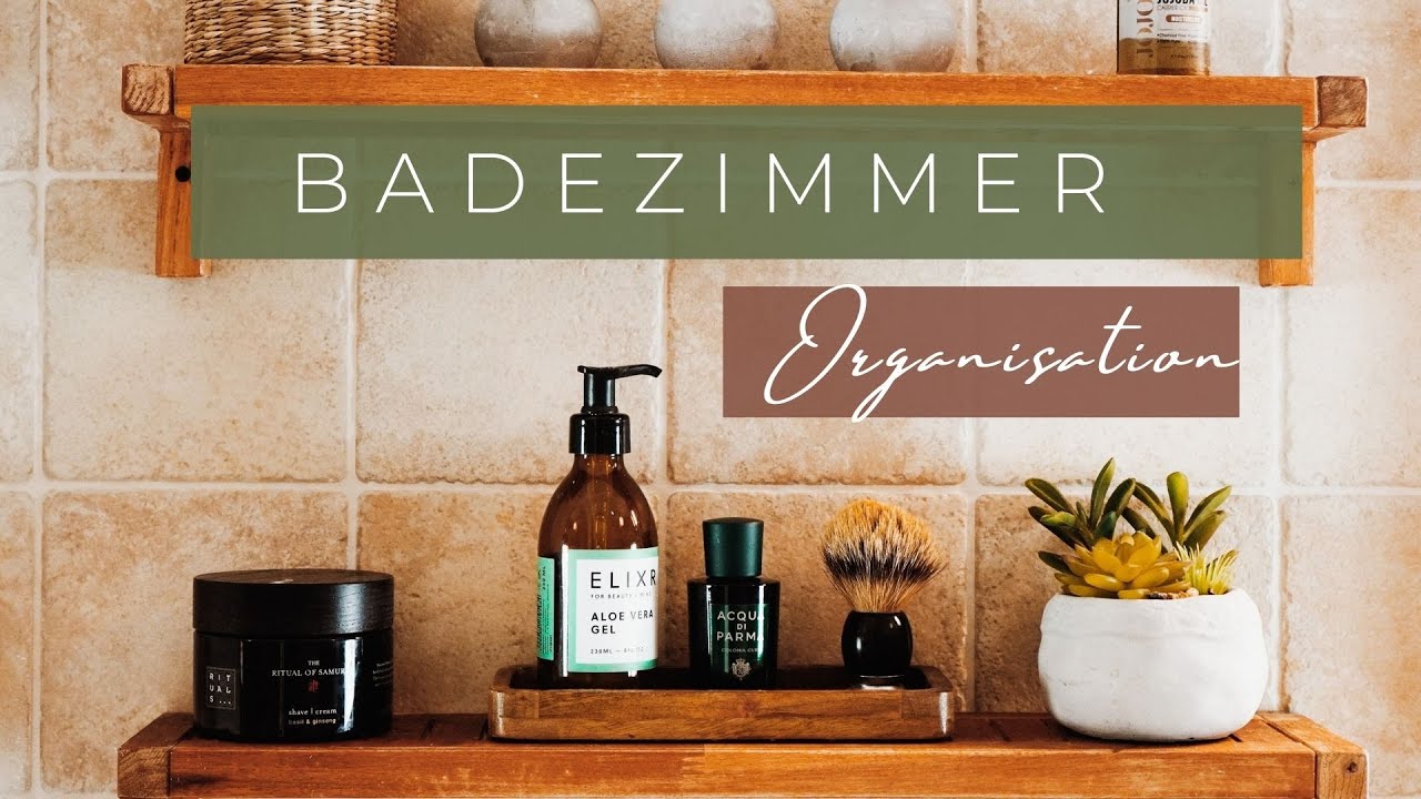 Wie organisiere ich mein Bad?  💛 Badezimmer organisieren 💛  Bad ausmisten 💛  Bad aufräumen  💛
