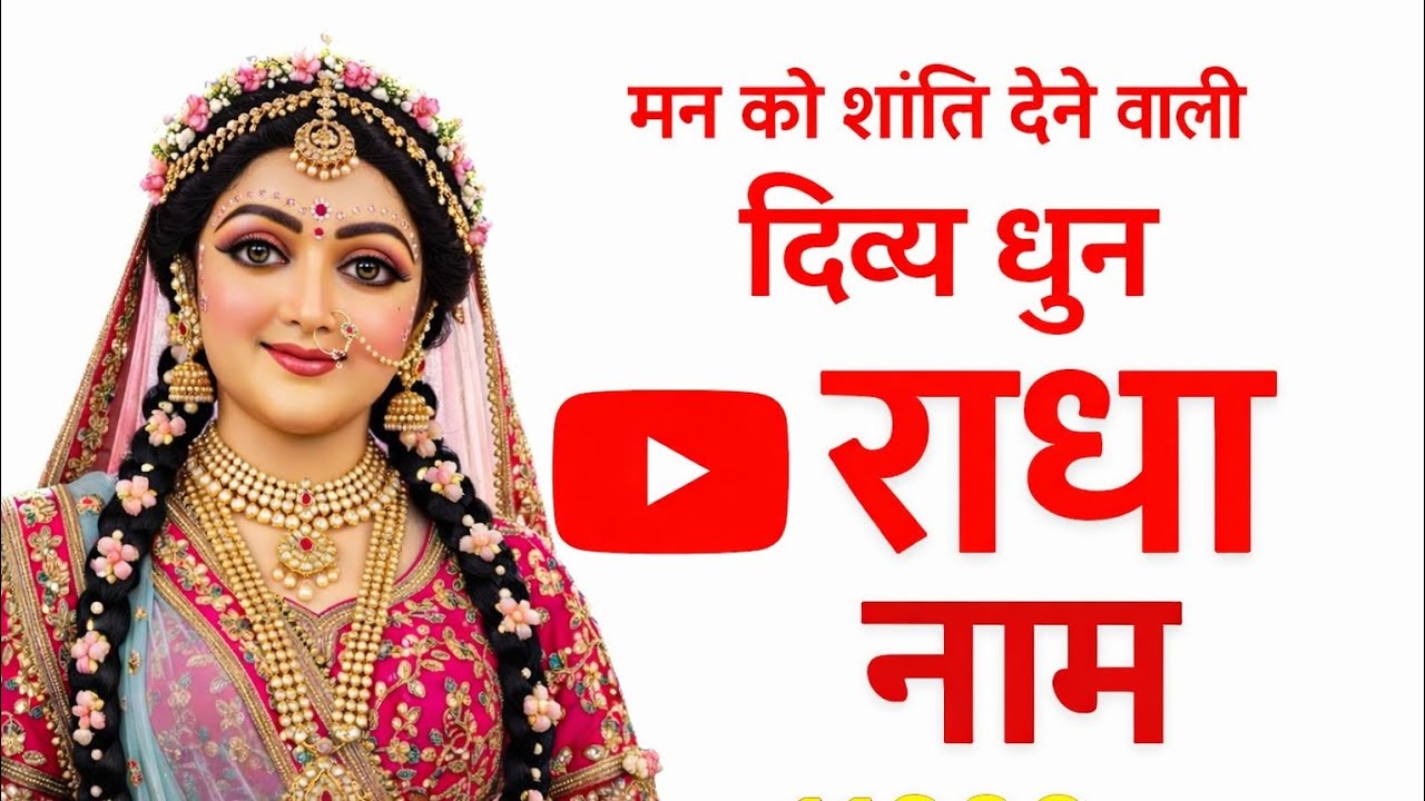 मन को शांति देने वाली दिव्य धुन | राधा नाम संकीर्तन | 11000 बार राधा नाम जाप | Radha Naam Mala