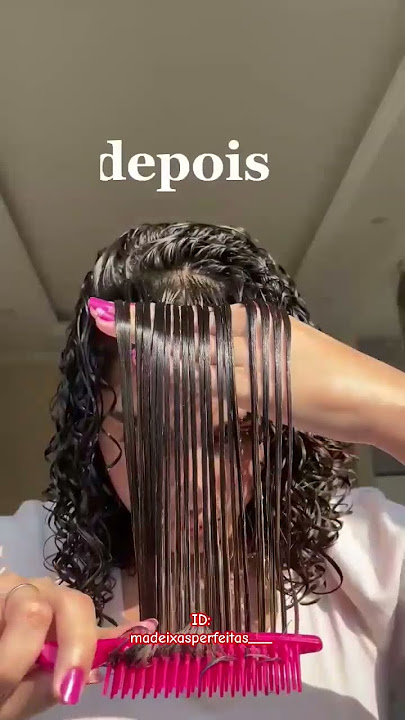 Colo finalizar parte que não define! #finalização #madeixas #cabelo #cachos