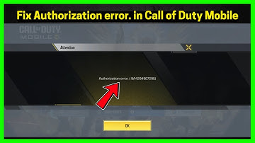 Fix Authorization error in Call of Duty Mobile