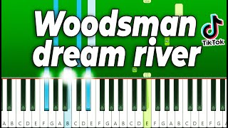 Woodsman - dream river (Piano Tutorial) Resimi