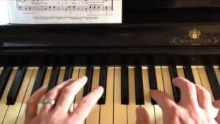 How to play intro to &quot;Sky High&quot; by Ben Folds Five intro