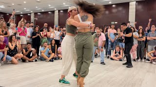 Perdóname by Carlos y Alejandra 🎵 Magda y Valeria demo at Bachata Spain 2023