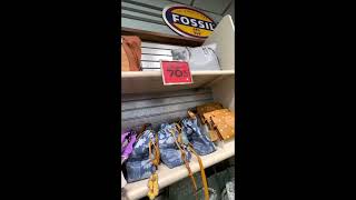 Fossil Outlet #walkthrough | What do they have RaqReviews