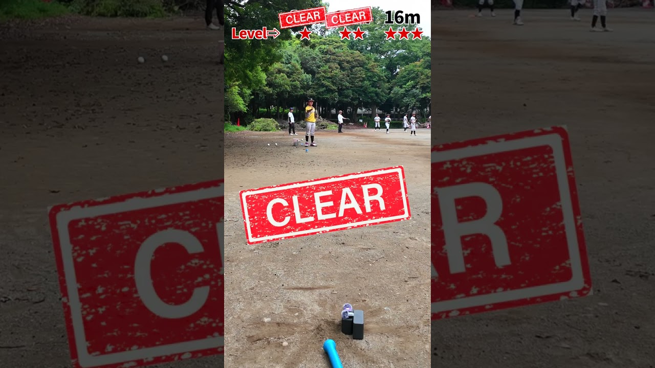 神技チャレンジ...😂😂😂 #shorts #野球 #funny