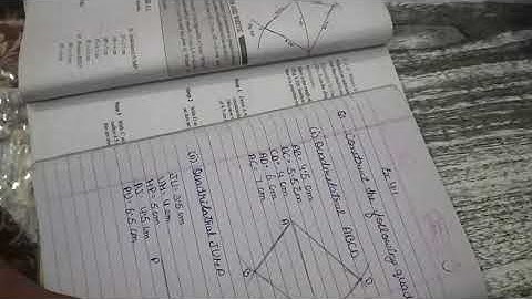 Math NCERT book class 8 chapter 4 practical geometry exercise 4.1.#teachingstand