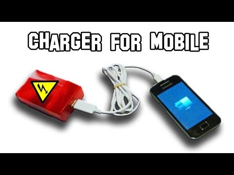 Homemade USB Mobile Charger