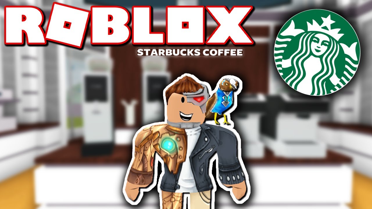 Ordering From Starbucks In Roblox Bloxburg Youtube - roblox starbucks logo