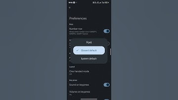 G-board font settings, now you can change your keyboard