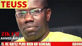 Teuss Zik Fm Actualités Du Jour au Sénégal 09 07 2021 par Ahmed Aidara