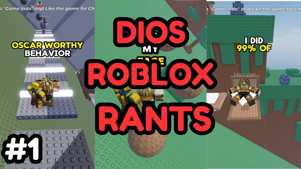 DIOS Roblox Rants COMPILATION (01) | DIORANTS