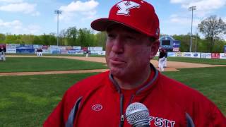 YSU Baseball Coach Steve Gillispie Speaks About Game vs. Ohio State | May 11, 2015