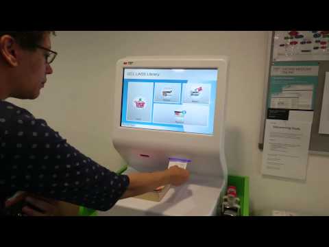 Using our self service machines