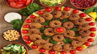 #فلافل_سورية مقرمشة وطريقة صوص الطحينةHow to Make Falafel - Falafel (Nohut Köftesi)#food#