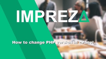 How to change PHP version in cPanel