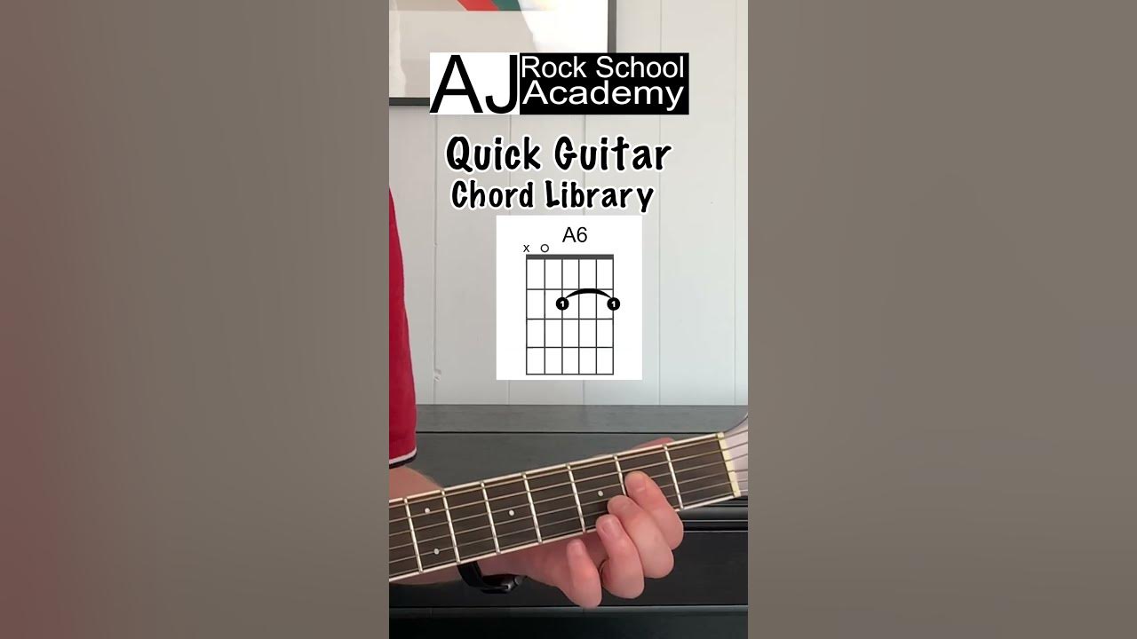 Learn A6 Guitar Chord: Visual Guide and Tutorial - YouTube