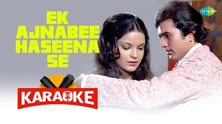 Ek Ajnabee Haseena Se - Karaoke With Lyrics Kishore Kumar Old Hindi Song Karaoke