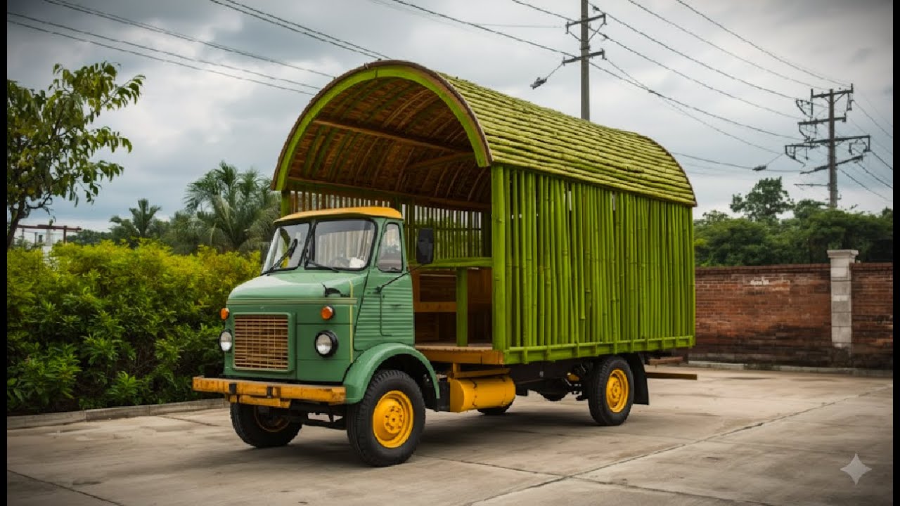 That's Interesting - He Transformed A Dilapidated Old Car Into A Unique Camping Vehicle.
