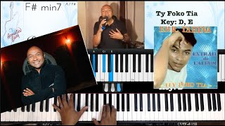 Ty Foko Tia (Eric Tahina) - Piano Lesson 1/2 (Demo)