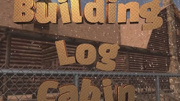 Farming Simulator 25 Log Cabin Build & House Tour Montage