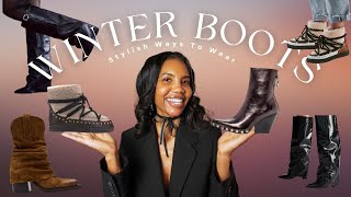 Stylish Ways to Wear Winter Boots | GigiFlavorofLife