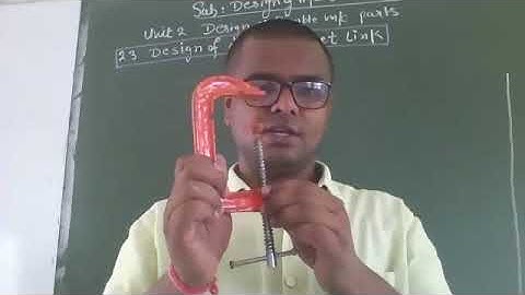 Design of C- Clamp/Offset link