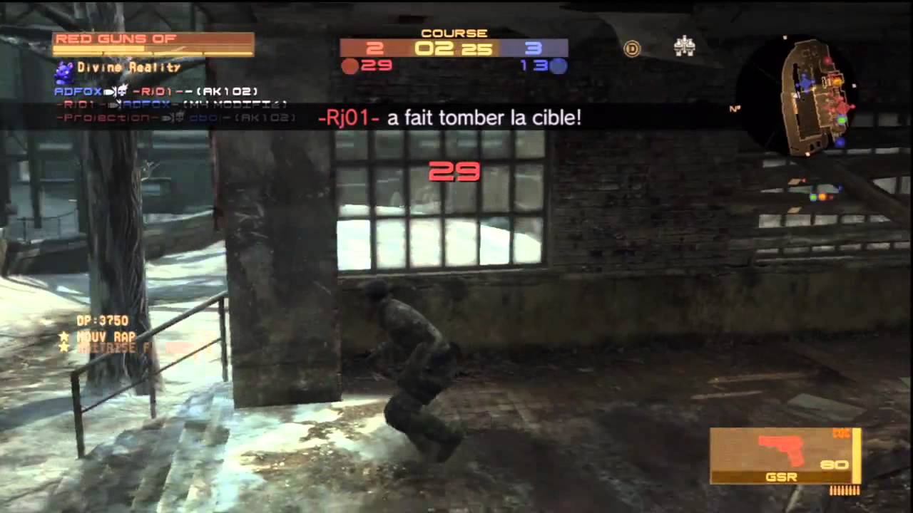 MGO2 Survival Race on WW : Skys The Limit vs The Rebellion