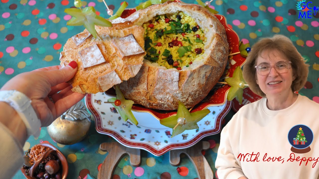 #SHORTS Golden Festive Christmas Rice - Γιορτινό Χριστουγεννιάτικο Χρυσό Ρύζι