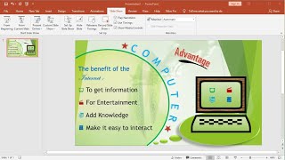 PowerPoint training |How to Make a Transparent Background Image Presentation in PowerPoint