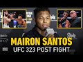 Mairon Santos Explains Move To 'Fighting Nerds' Gym, Reacts To WIn Over Muhammad Naimov At UFC 323