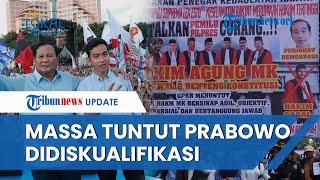 Demo Jilid II Tuntut Prabowo Gibran Didiskualifikasi, Polisi Tutup Jalan Merdeka Barat Arah Istana